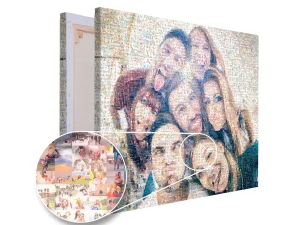 Photo Mosaic Canvas Print - Image 6