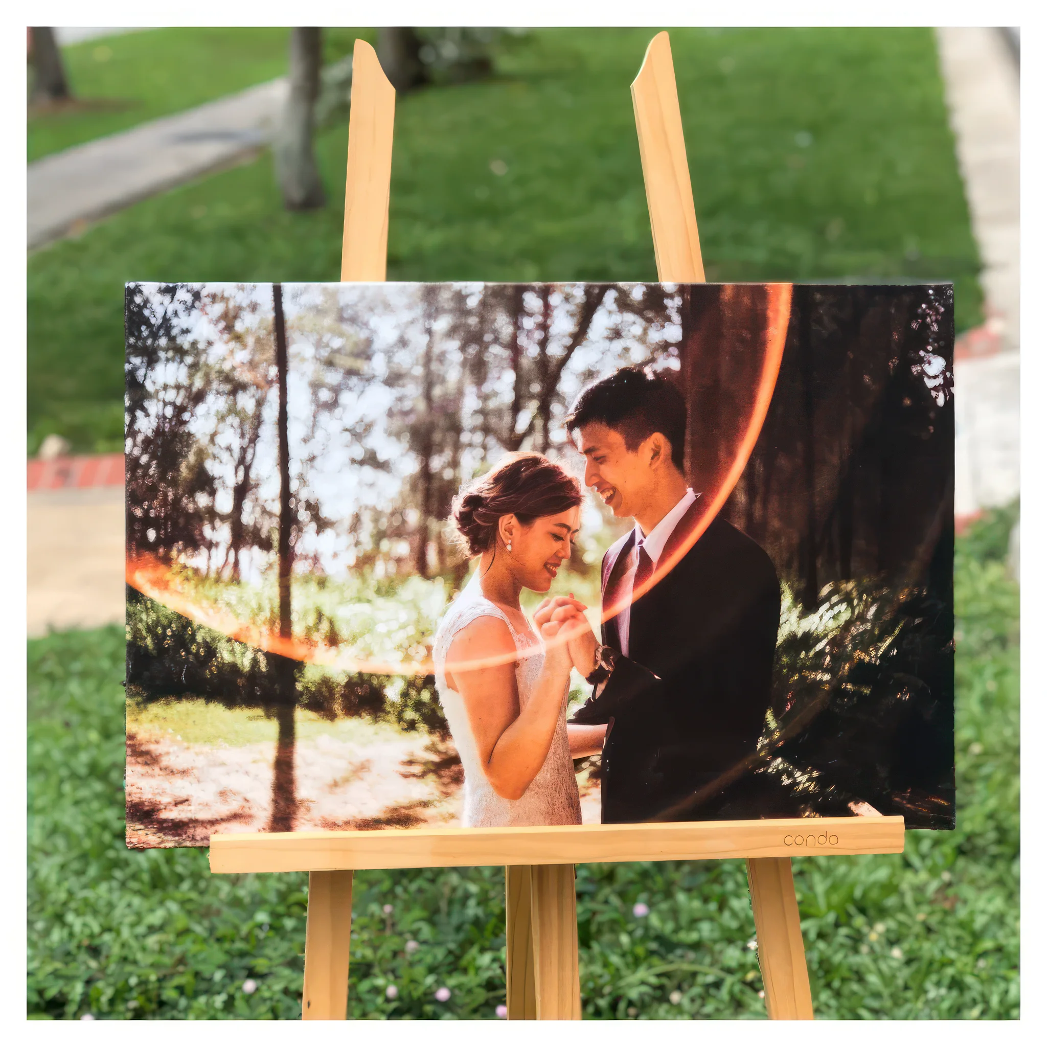 Custom Canvas For Your Wedding Displays