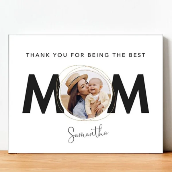 Custom Gift For Mom Canvas Art Print